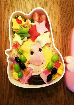 ラプンツェル キャラ弁-レシピのメイン写真