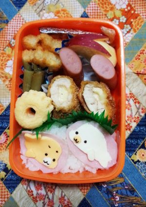 キャラ弁♡まめごま 簡単-レシピのメイン写真
