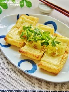おつまみ&おかずに♫油揚げのチーズ焼き-レシピのメイン写真