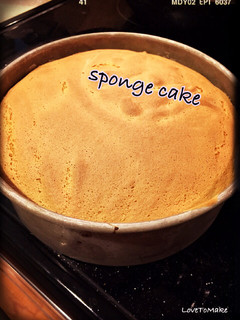 しっとりスポンジケーキ-レシピのメイン写真