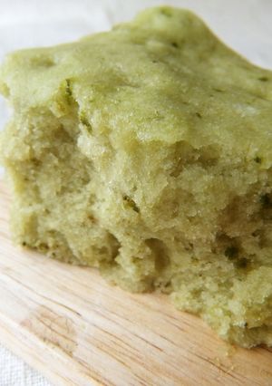 5分で 抹茶 米粉蒸しパン★もちふわ♪-レシピのメイン写真