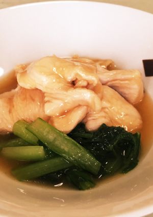 低脂肪　しっとり 鶏胸肉の治部煮-レシピのメイン写真