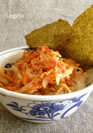 サクサクかき揚げ天丼♪フライパンで手軽♪-レシピのメイン写真