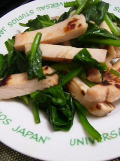 ほうれん草withホワイトロースハム-レシピのメイン写真