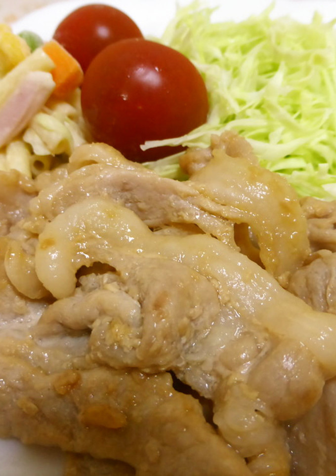手早くうまいっ！豚肉のみそだれ生姜焼き。-レシピのメイン写真