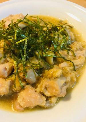 鶏肉とキノコのおろしあえ-レシピのメイン写真