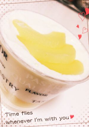 桃のヨーグルトムース-レシピのメイン写真
