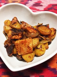 鮭の具沢山!にんにくバターポン酢炒め-レシピのメイン写真