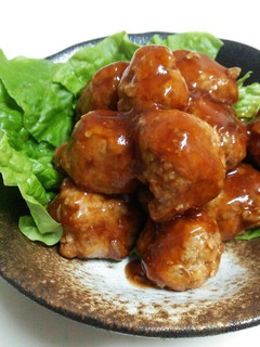 お弁当にも♪うまい☆肉団子甘辛煮-レシピのメイン写真