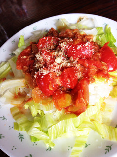 タコライス風 ツナトマトご飯-レシピのメイン写真