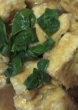 高野豆腐で揚げ出し豆腐-レシピのメイン写真