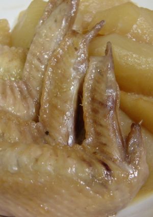 手羽先のオイスターソース煮-レシピのメイン写真