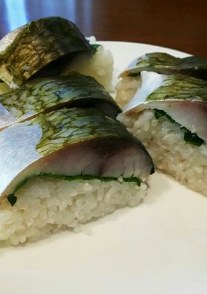 簡単サバ寿司-レシピのメイン写真