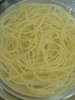 ☆レンジdeパスタ…茹でましょう♪♪♪-レシピのメイン写真