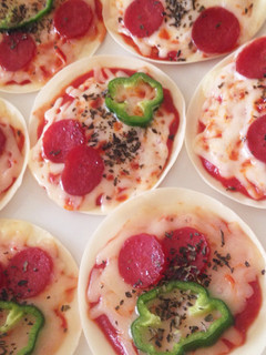簡単 餃子の皮 アレンジ!ピザ♡-レシピのメイン写真