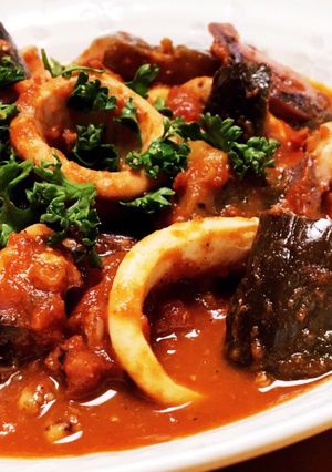 ✼いかとなすの洋風トマト煮✼-レシピのメイン写真