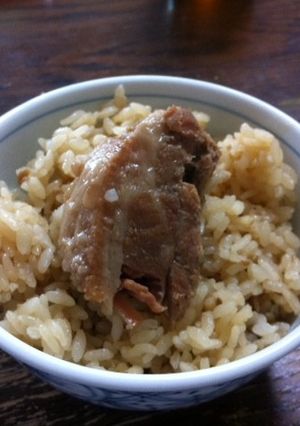 豚角煮の炊き込みご飯-レシピのメイン写真