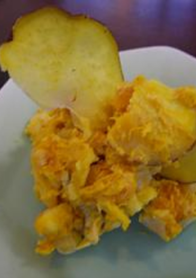 カフェ風かぼちゃとさつまいものサラダ-レシピのメイン写真