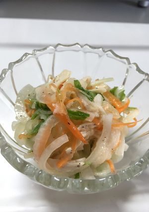 玉ねぎと蒸し鶏のレモンマリネ☆-レシピのメイン写真