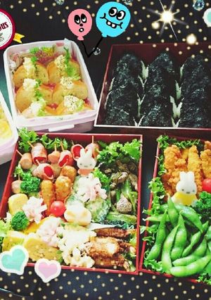 運動会のお弁当(○p>ω<)尸" 〜☆-レシピのメイン写真