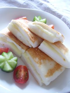 簡単はんぺんのチーズ挟み焼き♪-レシピのメイン写真