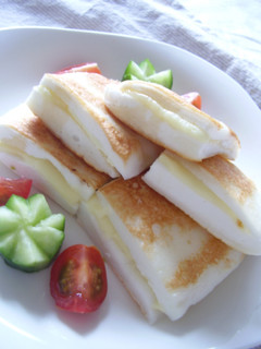 簡単はんぺんのチーズ挟み焼き♪-レシピのメイン写真