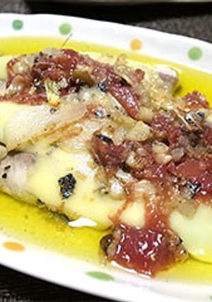 イワシのソテー チーズ&梅干しのせ-レシピのメイン写真