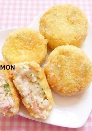 ルール健康フライパン✿クリームコロッケ-レシピのメイン写真