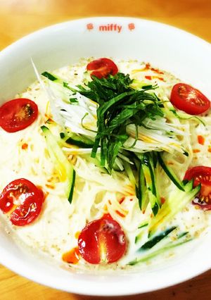 豆乳そうめん-レシピのメイン写真