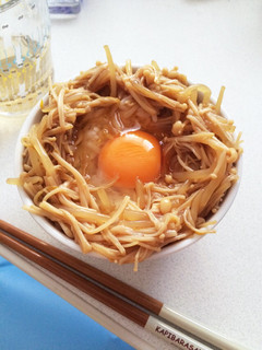 TKGに野菜をプラス!もやしえのき煮-レシピのメイン写真