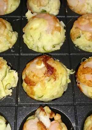 めかぶでﾌﾜﾌﾜお好み焼、時々たこ焼♪-レシピのメイン写真