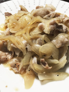 豚バラと玉ねぎのポン酢炒め-レシピのメイン写真