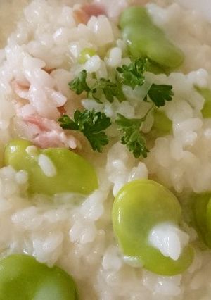 そら豆のリゾット-レシピのメイン写真