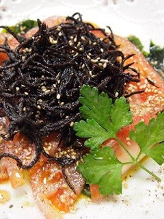 ひじきとトマトのサラダ-レシピのメイン写真
