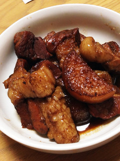 簡単☆フライパンで大根と豚の角煮風煮物-レシピのメイン写真