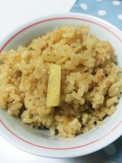 さっぱり!カニ缶としょうがの炊き込みご飯-レシピのメイン写真