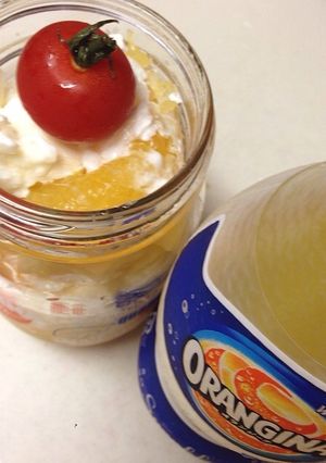 オランジーナでさっぱりフルーツアイス-レシピのメイン写真