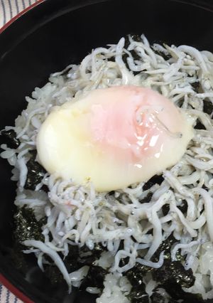 ✿簡単✩しらす温泉たまご丼✿-レシピのメイン写真