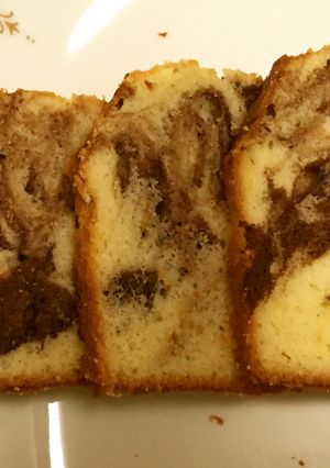 しっとりマーブルパウンドケーキ！-レシピのメイン写真