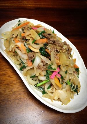 残り物 チャプチェ〜(^^)-レシピのメイン写真