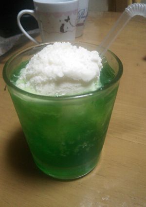 夏に♪クリームソーダ♪-レシピのメイン写真