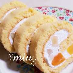 รูปของ 豆乳ヨーグルトロールケーキ