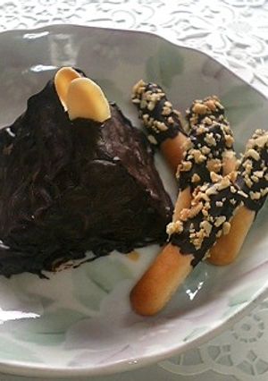 シガービスケットでチョコケーキもどき♪-レシピのメイン写真