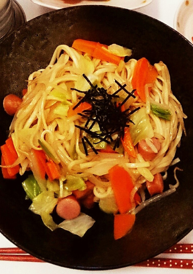 こくうま！簡単焼きうどん-レシピのメイン写真