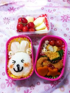 運動会の娘へ コニー弁当-レシピのメイン写真
