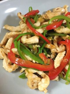 安くて簡単!鶏ムネ肉のチンジャオロース風-レシピのメイン写真