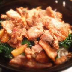 親父のこってり醤油胡麻油の豚丼-レシピのメイン写真