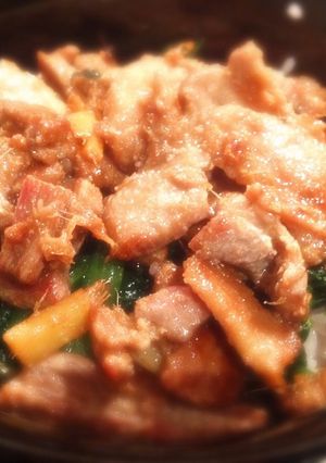 親父のこってり醤油胡麻油の豚丼-レシピのメイン写真