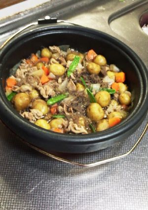 新ジャガで☆肉じゃが(´・×・｀)-レシピのメイン写真