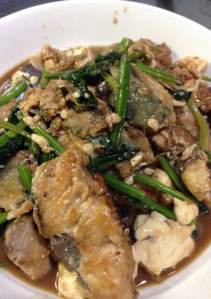 鯖と豆腐の焼肉のタレ煮-レシピのメイン写真